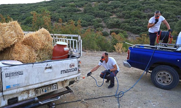 Kουρέτας: 17 απολυμαντικοί σταθμοί σε όλη τη Θεσσαλία για την ευλογιά