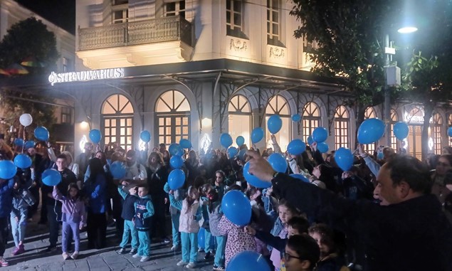 Βήματα ελπίδας από το Walk for Wishes που έγινε στο κέντρο της πόλης