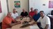  Ο Χρήστος Σιμορέλης με τους εργαζόμενους του ΕΚΑΒ στα Τρίκαλα 