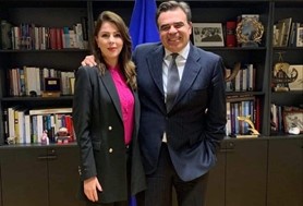 Κ. Παπακώστα: Συνάντηση με τον Αντιπρόεδρο της Ευρωπαϊκής Επιτροπής Μαργαρίτη Σχοινά