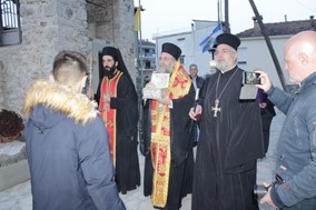 Η Υποδοχή Αποτμήματος των Ιερών Λειψάνων του Αγίου Νικολάου στην Πύλη 