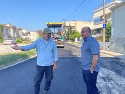 Η Αγία Μονή πήρε σειρά για τις ασφαλτοστρώσεις του Δήμου Τρικκαίων
