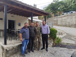 Περιοδεία Αβραμόπουλου στα χωριά της Δημοτικής Ενότητας Τυμφαίων