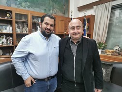 Συνάντηση των δήμαρχων Τρικκαίων – Υψωνα Κύπρου στη βάση της αδελφοποίησης