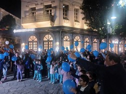 Βήματα ελπίδας από το Walk for Wishes που έγινε στο κέντρο της πόλης