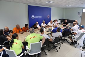 Απολογισμός στην Περιφέρεια για την αντιπυρική περίοδο και συντονισμός ενόψει χειμώνα