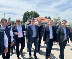 Σε σχολικές μονάδες της Φαρκαδόνας ο Δήμας - Επέβλεψε τα έργα αποκατάστασης 