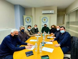 Οι έμποροι ενημερώθηκαν για τα έργα στην πόλη από τον Γιώργο Καταβούτα