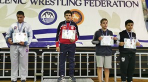 Συγχαρητήρια Αλ. Καπανιάρη στον μαθητή Ανδρέα Κλημενώβ για το χρυσό μετάλλιο στους αγώνες πάλης 