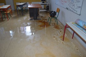 Μεγάλη καταστροφή στο 5ο Δημοτικό Σχολείο Καλαμπάκας - Πλημμύρισε σχεδόν ολοκληρωτικά