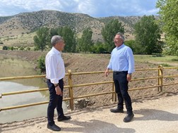 Ενισχύονται τα αναχώματα του Πηνειού στην Πηνειάδα - Αυτοψία Αγοραστού - Μιχαλάκη