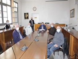Στο Δημαρχείο Πύλης ο ΣΥΡΙΖΑ Τρικάλων - Συνάντηση με τον Κ.Μαράβα 