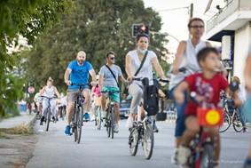 Ποδηλατοβόλτα στα Τρίκαλα με μήνυμα για το περιβάλλον και την υγεία 