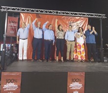 Τρίκαλα: Πλήθος κόσμου στην προεκλογική συγκέντρωση ΚΚΕ με τον Μάκη Παπαδόπουλο