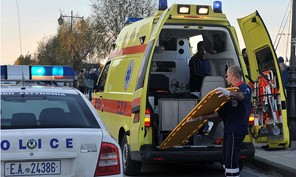 Τροχαίο με τρία αυτοκίνητα έξω από το Μεγαλοχώρι