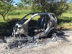 Kάηκε ολοσχερώς αυτοκίνητο στη Διάβα