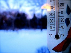 Στους 3,5 βαθμούς Κελσίου έπεσε η θερμοκρασία στο Περτούλι 