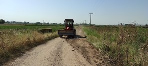 Στην Πηνειάδα συνεχίζονται εργασίες αποκατάστασης αγροτικών δρόμων