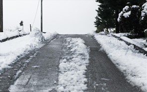  Nέα χιονόπτωση στα ορεινά των Τρικάλων -Επιστρέφουν οι χαμηλές θερμοκρασίες 