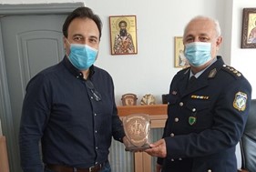 Με τον Αστυνομικό Διευθυντή συναντήθηκε ο δήμαρχος Τρικκαίων 