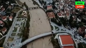 Οι καταστροφές στο Μουζάκι Καρδίτσας από ψηλά (Βίντεο)