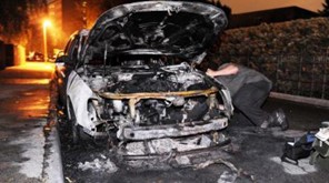 Εκαψαν το αυτοκίνητο του Θανάση Ζαχαρόπουλου στα Εξάρχεια 
