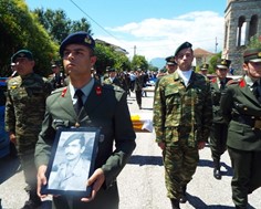 Μετά από 43 χρόνια στο Μεγάλο Κεφαλόβρυσο τα λείψανα του Έφεδρου Ανθυπασπιστή Αθ. Καραγεώργου