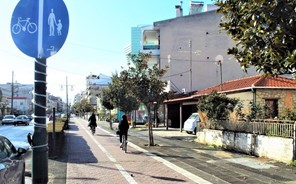 Επεκτείνεται ο ποδηλατόδρομος της οδού Κονδύλη