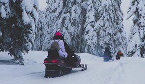 Μοναδικές εικόνες από το χιονισμένο Περτούλι (Βίντεο)