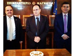 Η Ένωση Λειτουργών Γραφείων Κηδειών Ελλάδος έκοψε την πρωτοχρονιάτικη πίτα