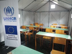 Στήθηκε σχολική αίθουσα για τα προσφυγόπουλα, συνεχίζεται η επιμόρφωση των εκπαιδευτικών 