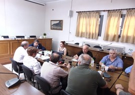 Κλιμάκιο με τους βουλευτές του ΣΥΡΙΖΑ στο Δήμο Πύλης 