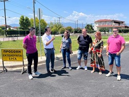 Δρομολογούνται έργα στον συνοικισμό του Ριζαριού - Επαφές Παπαστεργίου