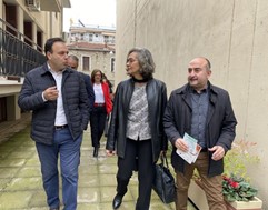 Επίσκεψη και ενημέρωση της Σοφίας Σακοράφα στο Κέντρο Κοινότητας του Δήμου Τρικκαίων