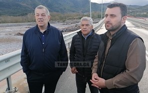 Νίκος Ταχιάος: Θα ανακατασκευαστεί η γέφυρα Διάβας - “Όχι” σε προσωρινή λύση