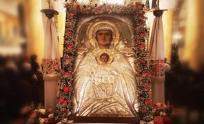 Ιερό Ευχέλαιο για την εορτή της Παναγίας Ελευθερώτριας στον Ι.Ν.Αγίου Κωνσταντίνου 