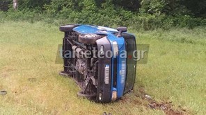 Καλαμπάκα: Αυτοκίνητο βρέθηκε εκτός δρόμου