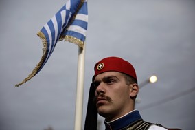 Ο Τρικαλινός εύζωνος που μαγνήτισε τα βλέμματα στην παρέλαση της Θεσσαλονίκης (ΕΙΚΟΝΕΣ)
