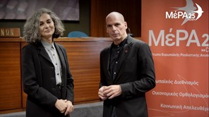 Bαρουφάκης και Σακοράφα στα Τρίκαλα στις 2 Μαΐου