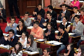 Τρικαλινοί μαθητές στη Βουλή των Εφήβων