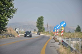  Στο ΠΕΠ 5,5 κρίσιμα χιλιόμετρα του δρόμου Τρικάλων - Λάρισας