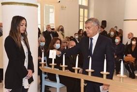 Ο Κ. Αγοραστός στις εκδηλώσεις για την "Ημέρα Μνήμης των Ελλήνων Εβραίων Μαρτύρων"