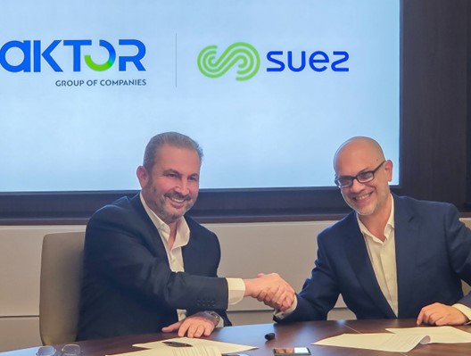 Στρατηγική Συμφωνία του Ομίλου AKTOR με την SUEZ INTERNATIONAL Στρατηγική Συμφωνία του Ομίλου AKTOR με την SUEZ INTERNATIONAL