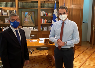 Για παγετό και φράγματα ο Αγοραστός στον Πρωθυπουργό Για παγετό και φράγματα ο Αγοραστός στον Πρωθυπουργό