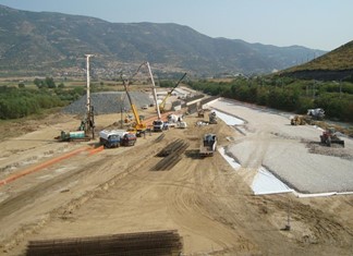 Στο 1/5 η πρόοδος στο βόρειο τμήμα του Ε65 Στο 1/5 η πρόοδος στο βόρειο τμήμα του Ε65