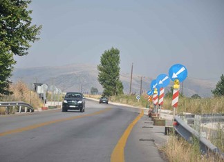Στο ΠΕΠ 5,5 "κακά" χιλιόμετρα του δρόμου Λάρισας - Τρικάλων Στο ΠΕΠ 5,5 "κακά" χιλιόμετρα του δρόμου Λάρισας - Τρικάλων