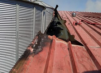 Η πολυουρεθάνη έκανε τη ζημιά στην κτηνοτροφική μονάδα Η πολυουρεθάνη έκανε τη ζημιά στην κτηνοτροφική μονάδα