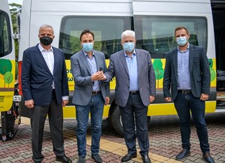 Ένα λεωφορείο για ΑμεΑ από την Ελληνικά Γαλακτοκομεία  Ένα λεωφορείο για ΑμεΑ από την Ελληνικά Γαλακτοκομεία