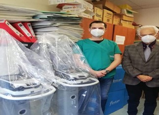 Φορητούς αναπνευστήρες δώρισε η τράπεζα Θεσσαλίας στο Πανεπιστημιακό