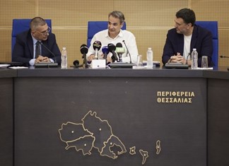 Μητσοτάκης: Η Θεσσαλία θα χρειαστεί 3,5 δισ. Μητσοτάκης: Η Θεσσαλία θα χρειαστεί 3,5 δισ.